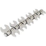 Noluxa s0866 ensemble de 10 cl�s plates � fourche patte d'oie 3 / 8  empreinte mesure