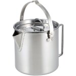 Noluxa tasse camping pot ultralight portable cafeti�re � piston acier inoxydable avec couvercle et poign�e ...