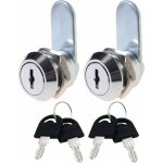 Norcks lot de 2 serrures de porte pour armoires À tiroirs, serrures de boîte aux lettres, 16mm serrure ... Norcks lot de 2 serrures de porte pour armoires À tiroirs, serrures de boîte aux lettres, 16mm serrure ...