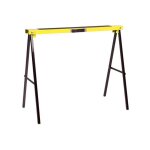 Lot de 2 trteaux promalin 350kg avec bande anti - drapante hauteur 78cm et largeur 100cm