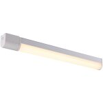 Nordlux - applique murale malaika 68 aluminium blanc, h. 7 - ip44 - led module / intrieur