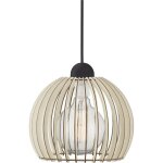 Suspension chino 25 bois nature (marron), h. 23 - ip20 - e27 / nordlux int�rieur