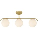 Suspension grant 3 - spot verrerie laiton, h. 29. 23 - ip20 - e14 / nordlux int�rieur
