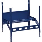 Fp - d�rouleur logs 110 h520xl540xp390mm bleu ral 5022 avec 2 axes