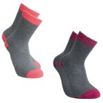 2 paires de chaussettes femme serena nine worths ( north ways 9685 - déstockage - gris clair / rose - ... 2 paires de chaussettes femme serena nine worths ( north ways 9685 - déstockage - gris clair / rose - ...
