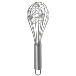 Northix - fouet a main efficace avec bille supplementaire en acier inoxydable