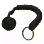 Paracord avec balle dautodefense - noir Paracord avec balle dautodefense - noir