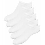 Socquettes coton - blanc - pack de 5 - taille 41 45