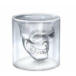 Verre  liqueur, tte de mort - doomed