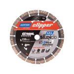 Norton - disque diamant 4x4 silencio a. 22. 23mm - diametre : 125