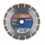 Norton - disque diamant pro universal laser �400 x 25, 4mm clipper