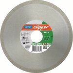 Norton - disque  trononner diamant classic ceramic d. 180 mm perage 25, 4 / 22, 23 mm largeur du segment ...
