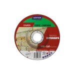 Norton - disque  trononner intensif matriaux 115x2. 5x22. 2