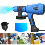 Dayplus - nouveau syst�me de peinture 600w set 1000ml pistolet � peinture �lectrique pour la r�novation ...