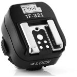 Nouvel adaptateur de griffe tf - 321 pour flash canon, noir