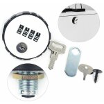 Nouvelle serrure de bo�te aux lettres serrure de meuble code � 4 chiffres avec 1 cl� blanche