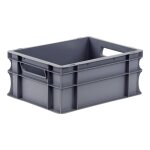Bac gerbable - 400x300x170 mm 15l gris norme europe - 5102848 Bac gerbable - 400x300x170 mm 15l gris norme europe - 5102848