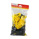 Cha�ne � 8mm x 5m jaune / noir en sac - signal - 1185142