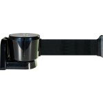 Enrouleur mural grande longueur avec sangle noir 12m x 50mm - 2811095
