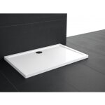 Novellini - receveur de douche acrylique 90x70 cm h 4, 5 blanc brillant - olympic