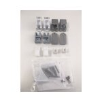 Novellini - lot de vis / plastique box r glax 1 - 2 - 3 r01bglcr1 - k chrom� - chrom�