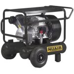 Nu air ? compresseur � air 4hp 3kw monophas� 2x10l ? entra�nement direct lubrifi� ? pression 10 bar ? ...