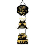 Num�ro de porte  bonne ann�e  2025, pendentif et d�coration pour la maison, porte et fen�tres.
