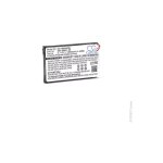 Nx - batterie gps 3. 7v 1200mah - 361 - 00051 - 00361 - 00051 - 01361 - 00051 - 02