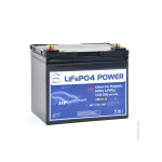 Nx - batterie lithium fer phosphate nx lifepo4 power un38. 3 (409. 6wh) 12. 8v 32ah m6 - f