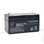 Nx - batterie plomb agm 1. 2 - 12 general purpose fr 12v 1. 2ah f4. 8