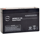 Nx - batterie plomb agm 7. 2 - 6 general purpose 6v 7. 2ah f4. 8