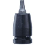 Douille male embout torx t55 court a choc carre 1 / 2