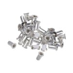 Inserts filetes de 10 mm tete fraisee