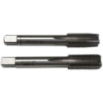 Tarauds fins hss 2 passes - jeu de 2 tarauds - taraudshssjeu : 10 x 100 fin