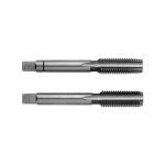 Tarauds fins hss 2 passes - jeu de 2 tarauds - taraudshssjeu : 12 x 150 fin