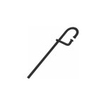 Serre - joint de maon acier dur, saillie 135 mm, longueur 100 cm, serrage 80 cm ocai