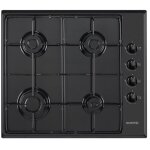 Oceanic - table 4 foyers gaz mail noir