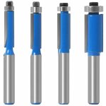 4pcs fraise à copier 8 mm outils de fraisage de menuiserie bricolage de coupe avec roulement supérieur, ... 4pcs fraise à copier 8 mm outils de fraisage de menuiserie bricolage de coupe avec roulement supérieur, ...