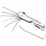 Odipie - jamais utilis�]ensemble de crochetage de serrure pliable 7 en 1 ensemble de crochets de verrouillage ...