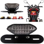 Odipie - feux arrire led pour moto, feux stop et clignotants intgrs, 5 w, 20 led, frein de stationnement, ...