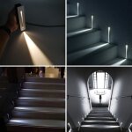 Ohjijinn - led encastr escalier lumire tape lumire 3w 220 v intrieur coin applique murale tape ...