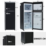 Ohjijinn - r�frig�rateur - cong�lateur combin�, 105, 5 cm de hauteur, 41 cm de largeur, avec un volume ...