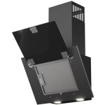 Hotte casquette maan vertical pg 50 ? noir mat ? 3 vitesses ? �clairage led ? aspiration efficace pour ...