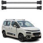 Omac barres de toit en aluminium pour citro�n berlingo 2018 - 2026 ? t�v / din 75302:2019 ? charge max ...