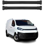 Omac barres de toit en aluminium pour citro�n jumpy 2016 - 2026 ? t�v / din 75302:2019 ? charge max 75 ...