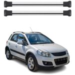 Omac barres de toit en aluminium pour suzuki sx4 i 2006 - 2013 ? t�v / din 75302:2019 ? charge max 75 ...