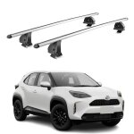 Omac barres de toit transversales en aluminium pour toyota yaris cross 2021 - 2026 ? t�v / din 75302:2019 ...