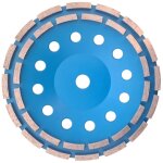 Omnivor - plateau de pon�age diamant� double rang�e d�coupe b�ton plateau de surfa�age meuleuse disqueuse ...