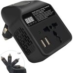 Onduleur de voiture 150 w cc vers ca, convertisseur de charge usb qy - 4168 Onduleur de voiture 150 w cc vers ca, convertisseur de charge usb qy - 4168