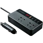 Onduleur de voiture à onde sinusoïdale pure dc 12 v 24 v vers ac 220 v, transformateur usb, convertisseur ... Onduleur de voiture à onde sinusoïdale pure dc 12 v 24 v vers ac 220 v, transformateur usb, convertisseur ...
